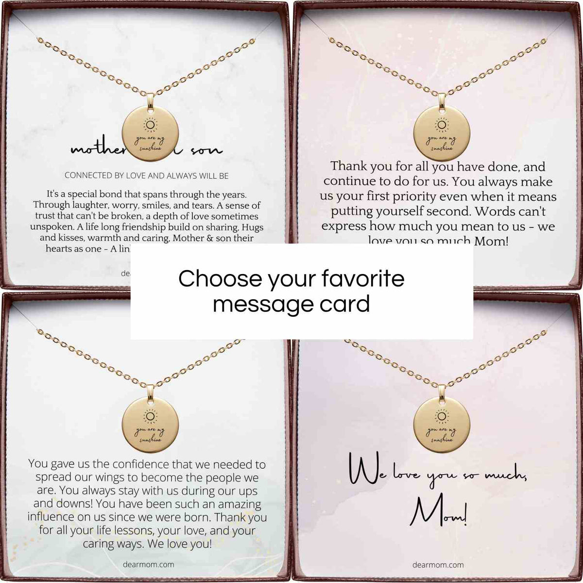 Custom Handwriting Necklace | Circle Necklace | Gift for Mom