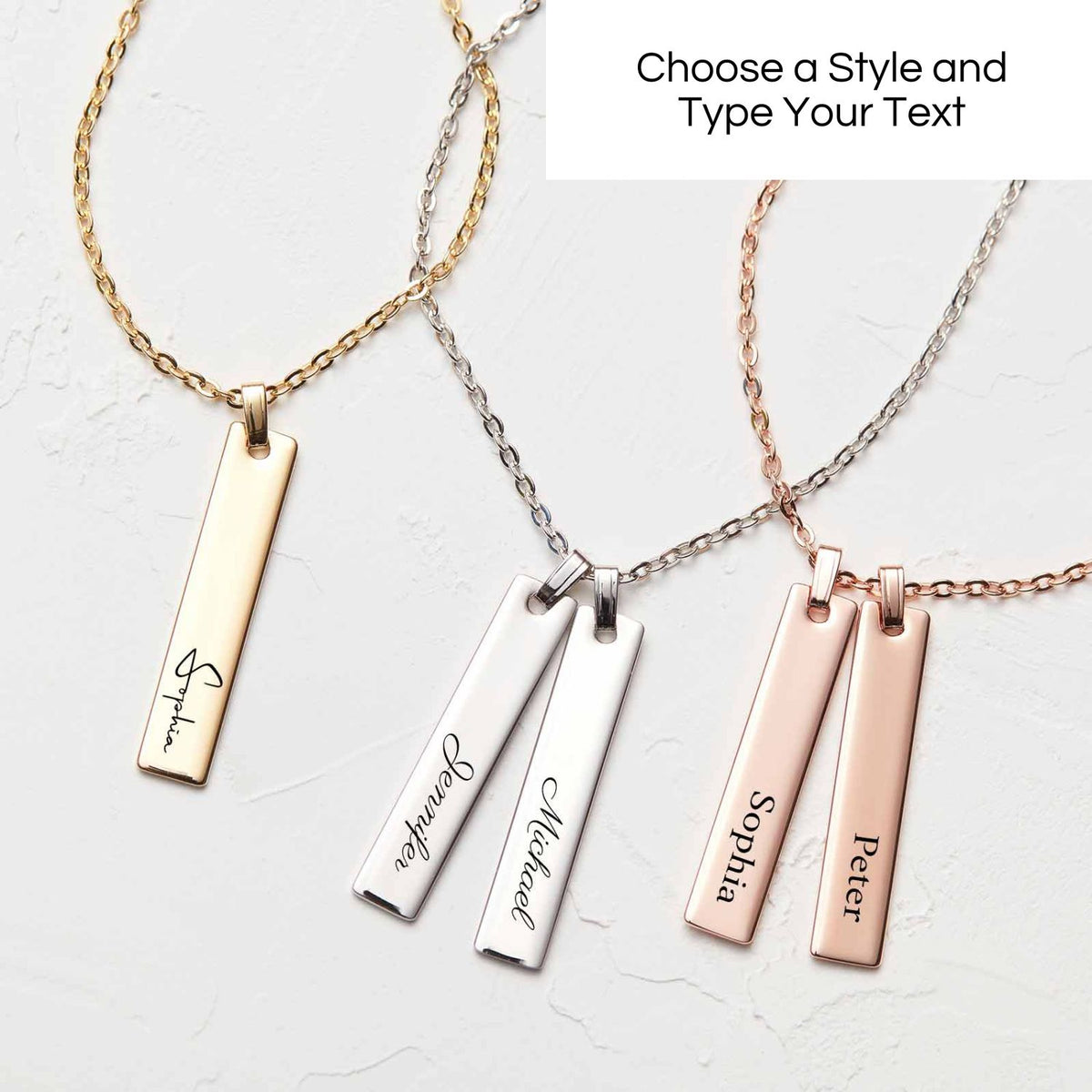 Type Your Message | Vertical Bar | Gift for Mom